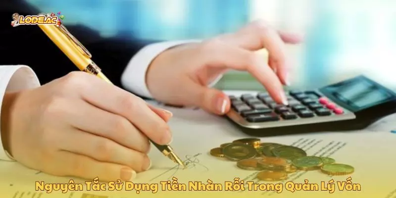 Nguyên tắc sử dụng tiền nhàn rỗi trong quản lý vốn