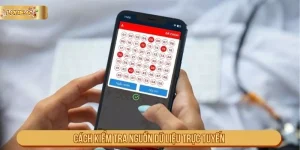 Cách kiểm tra nguồn dữ liệu trực tuyến