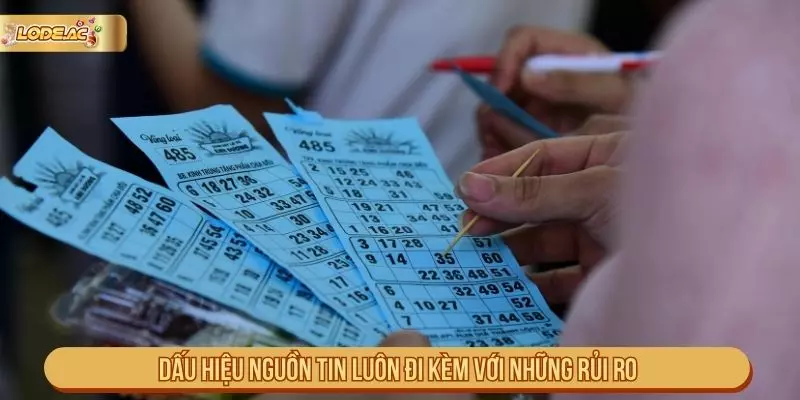 Dấu hiệu nguồn thông tin lô đề minh bạch luôn đi kèm cảnh báo rủi ro