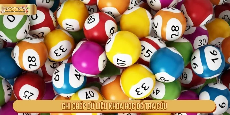 Ghi chú dữ liệu trong hướng dẫn người mới xem lô đề online