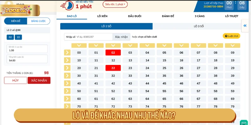 Phân biệt lô đề là gì cho người mới dễ hiểu
