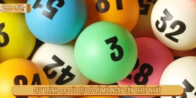Quy trình đọc dữ liệu lô đề mỗi ngày cần thiết nhất Quy trình đọc dữ liệu lô đề mỗi ngày cần thiết nhất